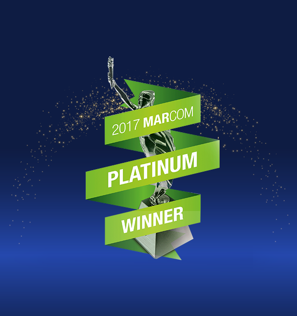 Marcom Awards Platinum Winner